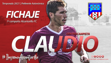 Photo of El centrocampista internacional tinerfeño Claudio, nuevo fichaje del Alcantarilla FC