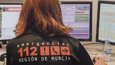 Photo of Herido muy grave un ciclista al sufrir una caída en la N-340 en Sangonera la Seca