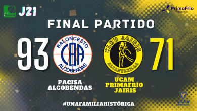 Photo of Un mal comienzo condenó al UCAM Primafrío Jairis frente al Pacisa Alcobendas (93-71)