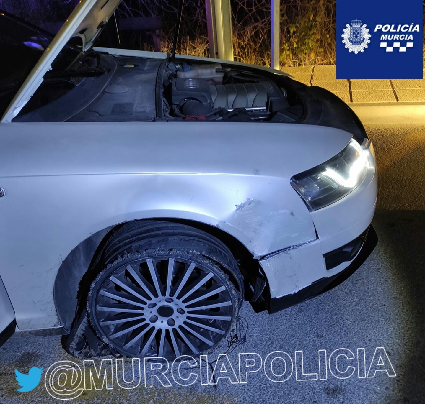 Un conductor ebrio y drogado es detenido tras una persecución por la ...
