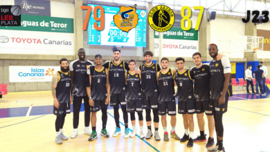 Photo of Hozono Global Jairis sigue enrachado al vencer en la pista del filial del Gran Canaria (79-87)