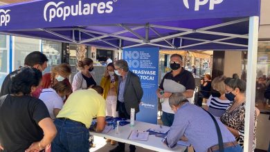 Photo of El Partido Popular recoge firmas contra la modificación de las tarifas del Trasvase