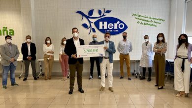Photo of Voluntarios de Hero destinan la recaudación de su hucha solidaria a proyectos de infancia de Cruz Roja