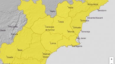 Photo of Meteorología activa el aviso amarillo por fuertes lluvias este domingo