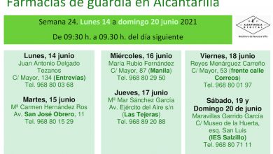 Photo of Farmacias de guardia en Alcantarilla del 14 al 20 de junio