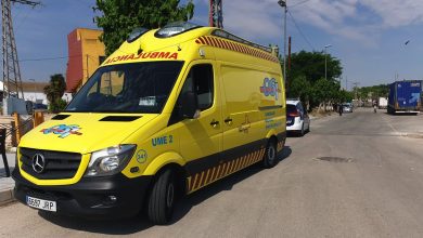 Photo of Herido grave en accidente laboral un camionero en una empresa de transportes de Sangonera la Seca