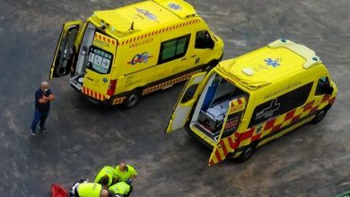 Photo of Cinco heridos trasladados al hospital tras la colisión frontal de dos vehículos en Javalí Nuevo