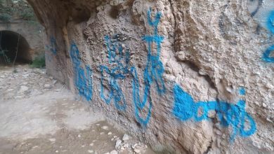 Photo of Legado denuncia ante la Guardia Civil nuevos daños y grafitis en el acueducto Las Zorreras