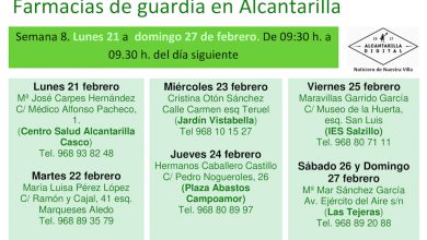 Photo of Farmacias de guardia en Alcantarilla del lunes 21 al domingo 27 de febrero