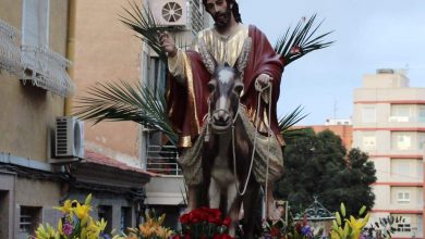 Photo of Procesión de la Entrada Triunfal de Jesús a Jerusalén, este domingo de Ramos a las siete de la tarde