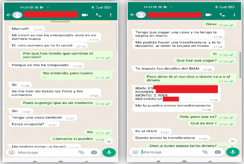 Alertan de una nueva estafa a través de WhatsApp en la que simulan ser ...