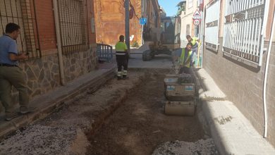 Photo of Reparan un nuevo hundimiento en la calle Carretera de La Ñora