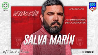 Photo of Salva Marín renueva como director deportivo del Alcantarilla FC, que debutará en Tercera