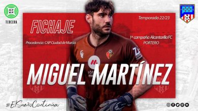 Photo of Alcantarilla FC ficha al portero Miguel Martínez, al delantero Joaquín Parra y al centrocampista Chiqui