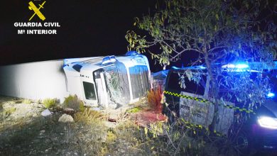 Photo of Conducía drogado un camión cargado de verdura de Lorca a Alemania y vuelca en Murcia