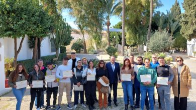 Photo of Trece alumnos finalizan en Alcantarilla el programa de empleo y formación en jardinería