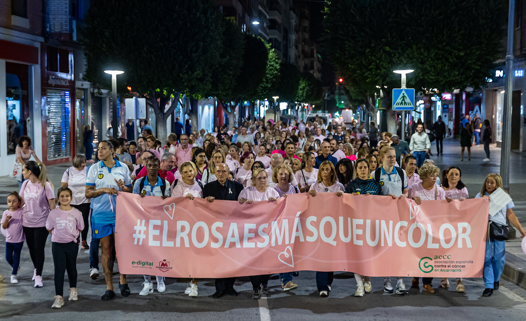 Marcha solidaria contra el cáncer de mama este jueves en Alcantarilla ...