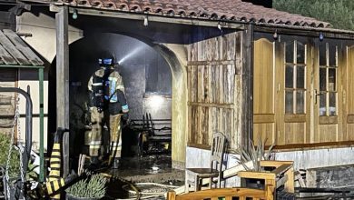 Photo of Herido un hombre que intentó apagar el incendio en una casa de madera en Sangonera