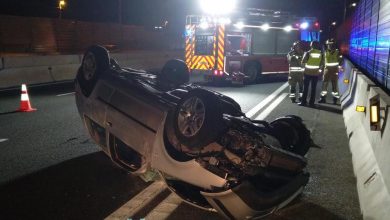 Photo of Muere un joven de 26 años en la colisión entre un turismo y un camión en la autovía A-30 en Murcia
