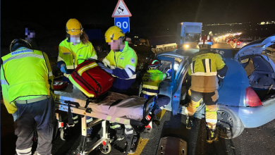 Photo of Dos heridos y un gran atasco por un accidente en la Autovía del Noroeste en Alcantarilla