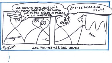 Photo of Viñeta. Los fantasmas del Quin. Mascota política