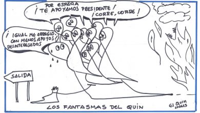 Photo of Viñeta. Los fantasmas del Quin. Apoyos desinteresados