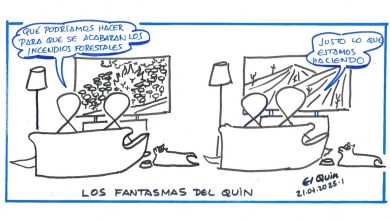 Photo of Viñeta. Los Fantasmas del Quin. Incendios