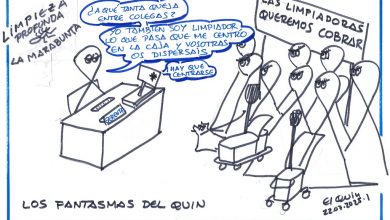 Photo of Viñeta. Los Fantasmas del Quin. Limpiadoras