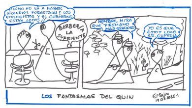Photo of Viñeta. Los Fantasmas del Quin. Pirómano