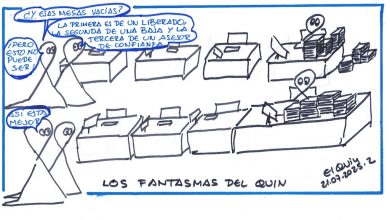 Photo of Viñeta. Los Fantasmas del Quin. Cosa pública