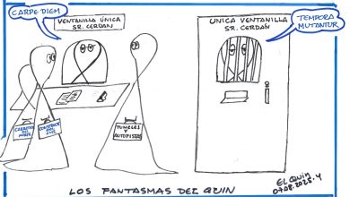 Photo of Viñeta. Los Fantasmas del Quin. Ventanillas