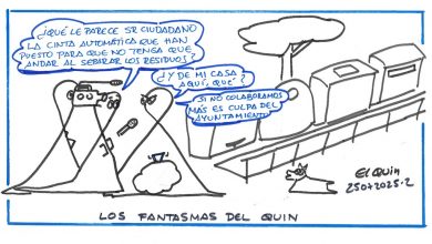 Photo of Viñeta. Los Fantasmas del Quin. Conciencia reciclada
