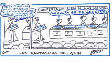 Photo of Viñeta. Los Fantasmas del Quin. Mar Menor
