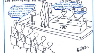 Photo of Viñeta. Los Fantasmas del Quin. Espíritu crítico