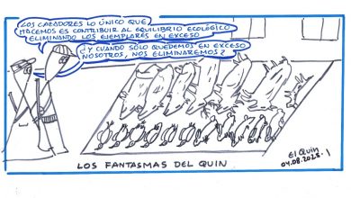 Photo of Viñeta. Los Fantasmas del Quin. Caza