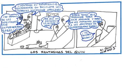 Photo of Viñeta. Los Fantasmas del Quin. Altruismo
