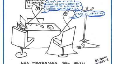 Photo of Viñeta. Los Fantasmas del Quin. Adicciones