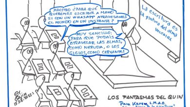 Photo of Viñeta. Los Fantasmas del Quin. Mensajes