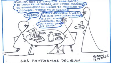 Photo of Viñeta. Los Fantasmas del Quin. Políticos golfos