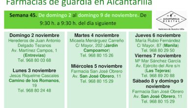 Photo of Farmacias de guardia en Alcantarilla del domingo 2 al domingo 9 de noviembre