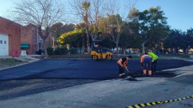 Photo of Asfaltan y acondicionan la parcela de Guadalupe en la que se celebra el mercado semanal