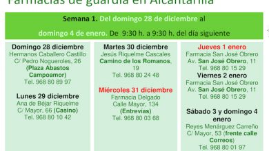 Photo of Farmacias de guardia en Alcantarilla del domingo 28 al miércoles 31 de diciembre
