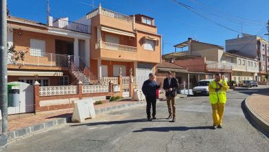 Photo of Renovación de asfalto y aceras en la calle Longuera de San Ginés
