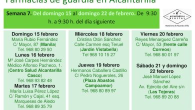 Photo of Farmacias de guardia en Alcantarilla del domingo 15 al domingo 22 de febrero