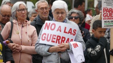 Photo of Aplazan al domingo 29 la concentración del No a la guerra en Alcantarilla
