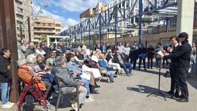 Photo of Concentración, música y poesía para decir ‘No a la guerra’