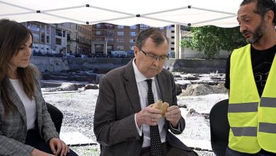 Photo of La excavación del yacimiento de San Esteban saca a la luz el primer dromedario hallado en Murcia