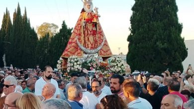 Photo of La Fuensanta está en la iglesia de la Asunción y llega esta tarde a San Roque