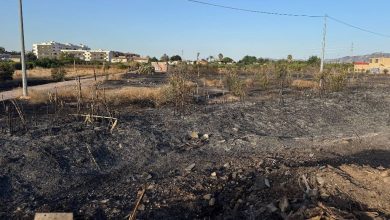 Photo of Investigan quién está detrás de los incendios de solares de esta semana en Alcantarilla