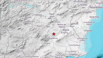 Photo of Temblor del tierra en Alcantarilla durante varios segundos este domingo a las 11:59 h.